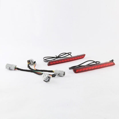 ya 14 9.20 zhengce Red LED Rear Bumper Turn Signal Light Brake Fog Light for Toyota for SIENNA-1