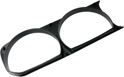 ya 7 8.24 baidi Pair Black Headlight Bezel for 2008-2014 for Dodge for Challenger Left + Right