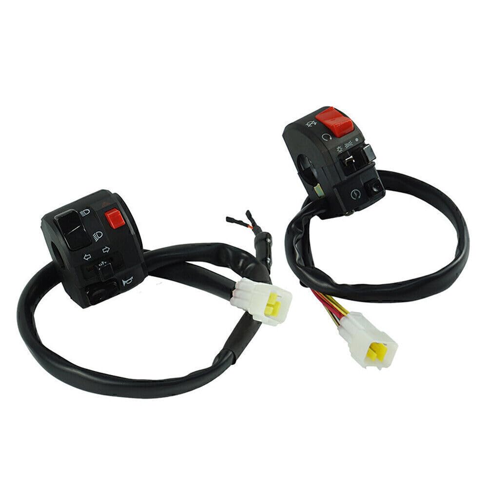 ya 12 10.8 zhengce for 7/8 Motor Handlebar Horn Button Turn Signal Fog Light Controller Switch