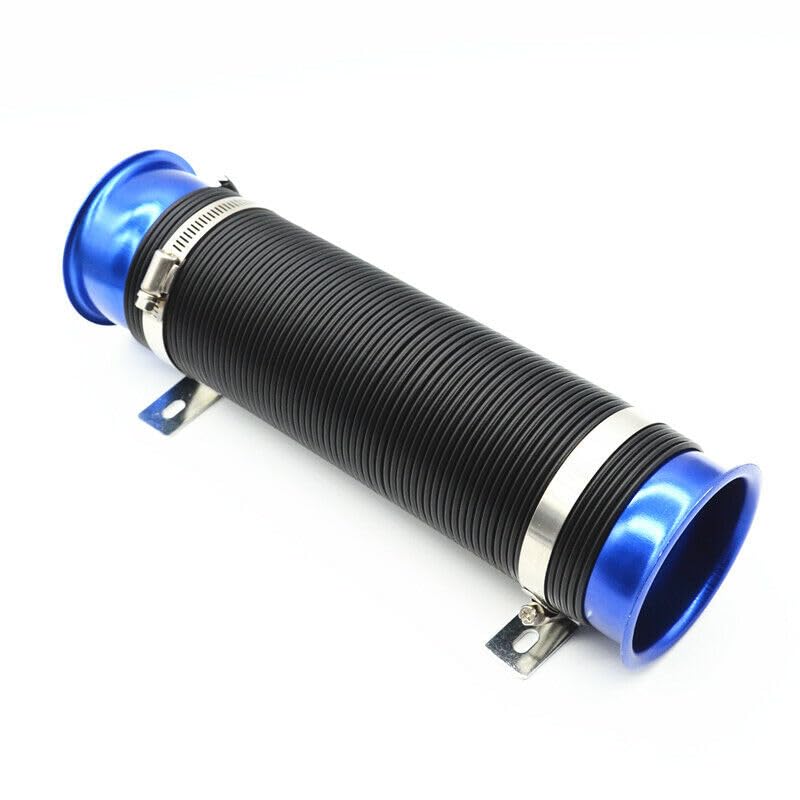 ya 9 10.24 75mm Offroad Cold Air Intake Pipe Inlet Hose Pipe Car Flexible Extensible B