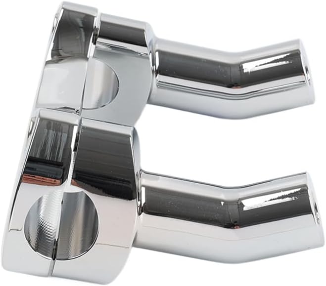 ya 15 10.19 zhengce Top Cover 3.5 Handlebar Risers Clamp Chrome for Harley Dyna Softail Sportst