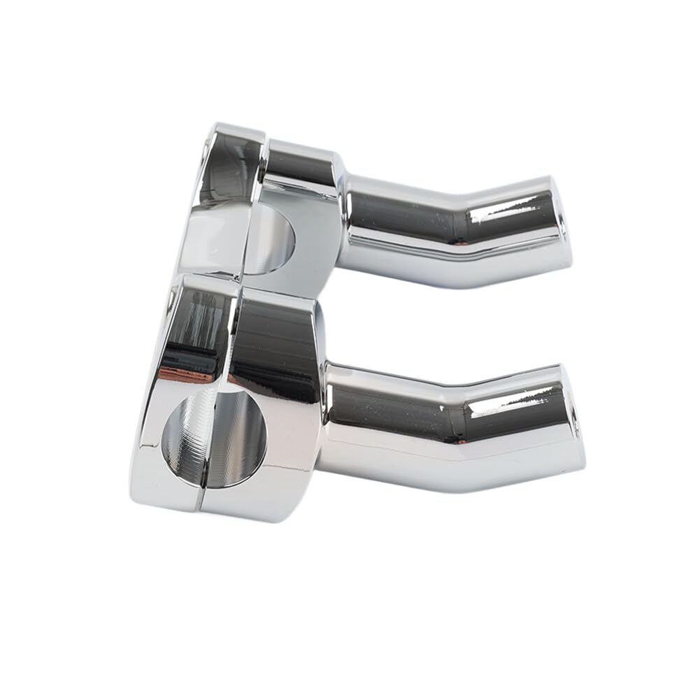 ya 4 8.8.2 Top Cover 3.5 Handlebar Risers Clamp Chrome for Harley Dyna Softail Sportster