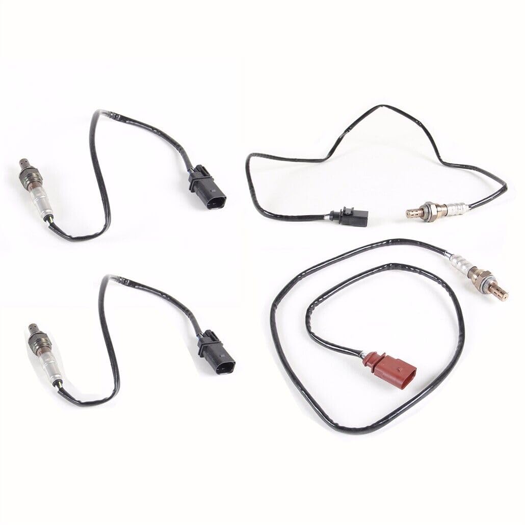 ya 4 8.8 3.2L 4* Front&Rear Oxygen Sensor Kit Fit for Audi A4 A6 06E906265E/S/D