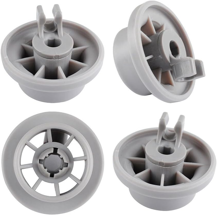 ya 14 9.20 baidi Easy to Assemble 4 Pack Gray Dishwasher Lower Dishrack Wheel 165314 Replacement-1