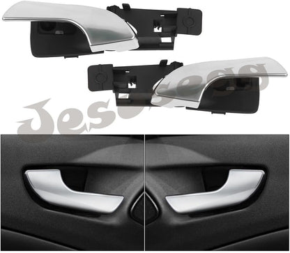 ya 9 10.24 Set of 2 Front R+L Side Interior Door Handle for Alfa Romeo Giulietta 2010-19