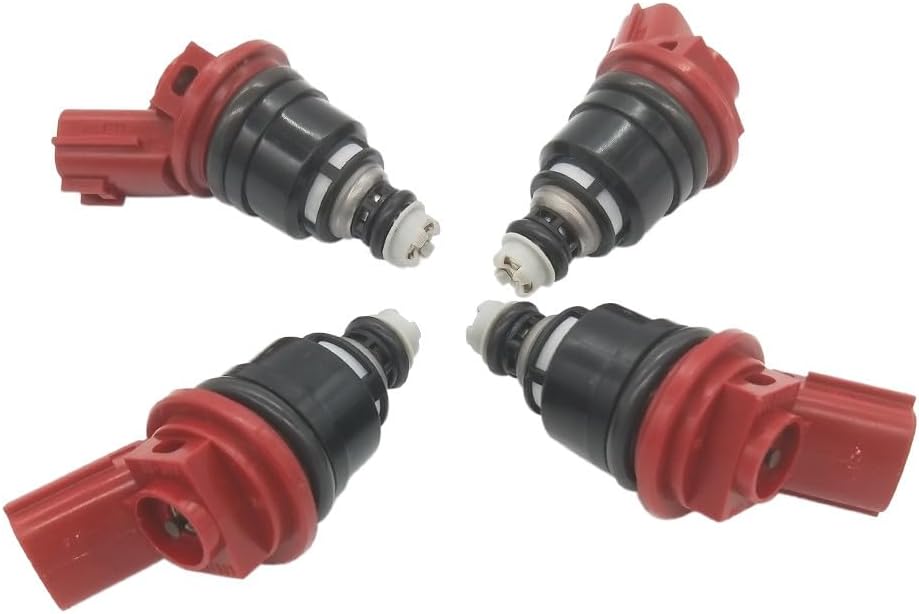 ya 10 9.16 baidi 4PCS Fuel Injector 16600-RR544 Fits for Nissan Skyline R33 RB25DE Fairlady 300ZX