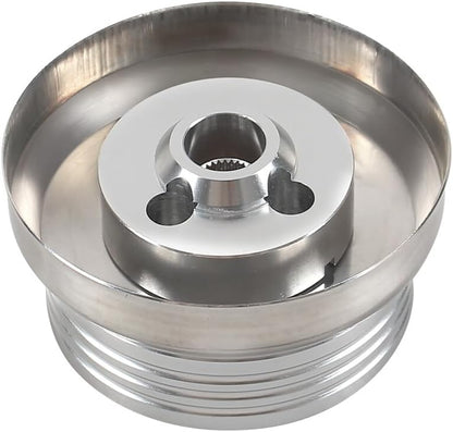 ya 10 9.16 zhengce 5&6 Hole Steering Wheel Polishe Hub Adapter Flaming River Ididit Universal