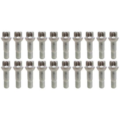 ya 5 8.10 Wheel Lug Bolt and nut 5-piece Set Suitable for Mercedes-Benz ML350 S500 GLK350 S550 CL500 GL450