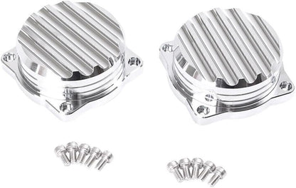 ya 2 8.15 2x Silver Carburetor Cover Ripple Sliver Fit Sc for Ram bler/Thruxt 900 08-15