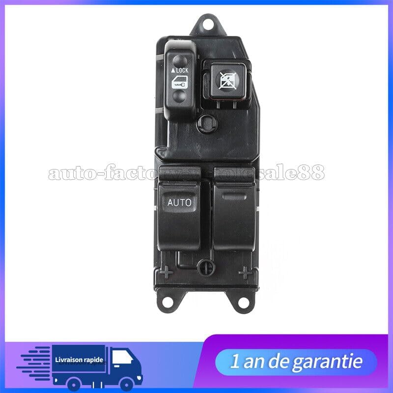 ya 4 8.8 Commande Interrupteur Bouton Leve Vitre Pour for Toyota Yaris 1998-2005 8482008011
