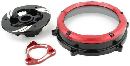 ya 23 10.7 baidi CNC Racing Clear Kupplungsdeckel Federhalter for Ducati 1199 959 Panigale V2