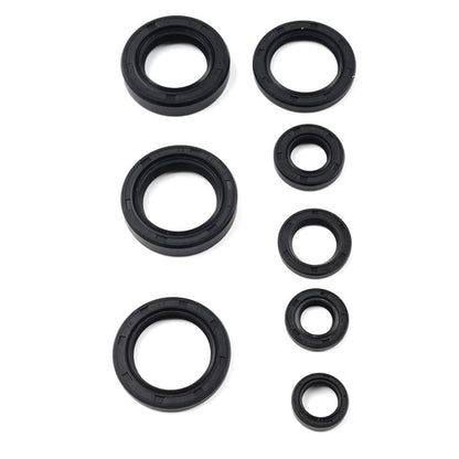 ya 13 9.15 baidi Engine Oil Seal Kit 8Pcs for Yamaha DT125 DT175 MX125 MX175 IT175 YZ125 1974-83