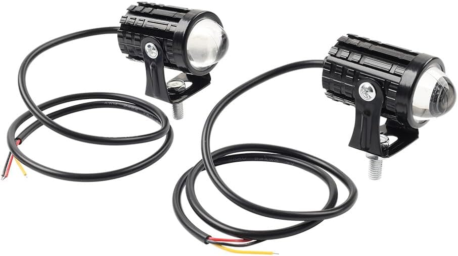 ya 10 9.16 zhengce 2X Headlight Driving Spot Light Fog Lamp Hi-Lo Beam Motorcycle UTV ATV Univ
