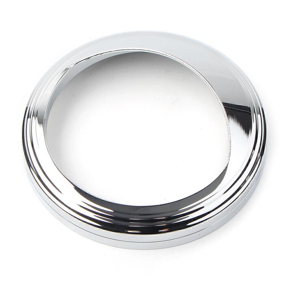 ya 6 8.14 5 Visor Speedometer Gauge Bezel Cover Trim Ring for Harley Davidson Chrome