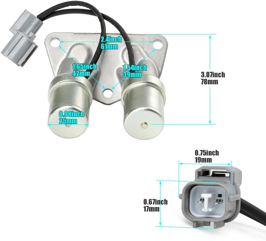 ya 10 9.16 baidi New for Honda for Civic Linear 01-05 Transmission Dual Shift Solenoid 28200-PLX-003