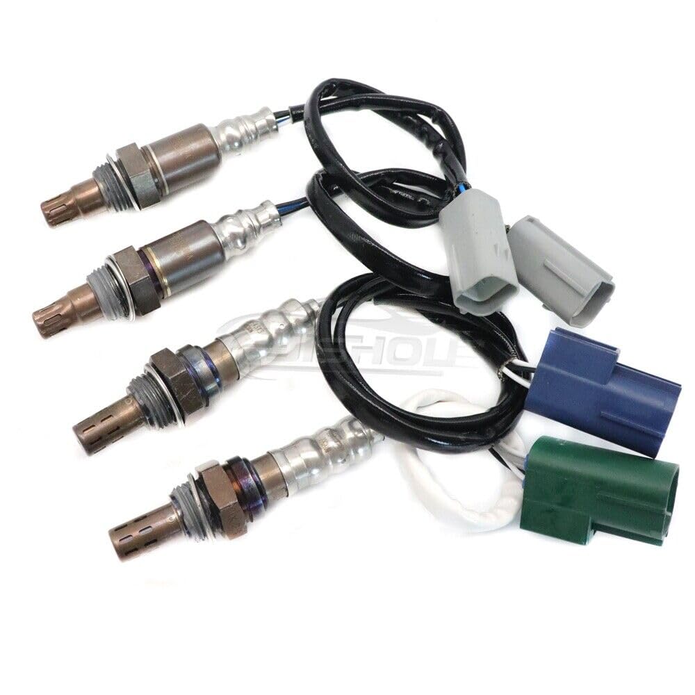 ya 4 8.14 4-Piece Set of Upstream and Downstream Oxygen sensors Suitable for Nissan Pathfinder Frontier Xterra 4.0L 2007