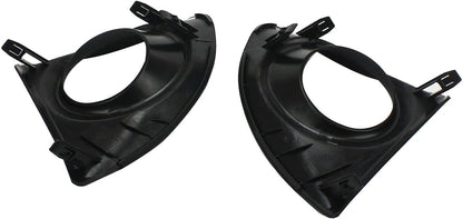 ya 3 8.24 baidi One pair of front bumper fog lamp protector frame decoration for Toyota Corolla Axio 2013-2015