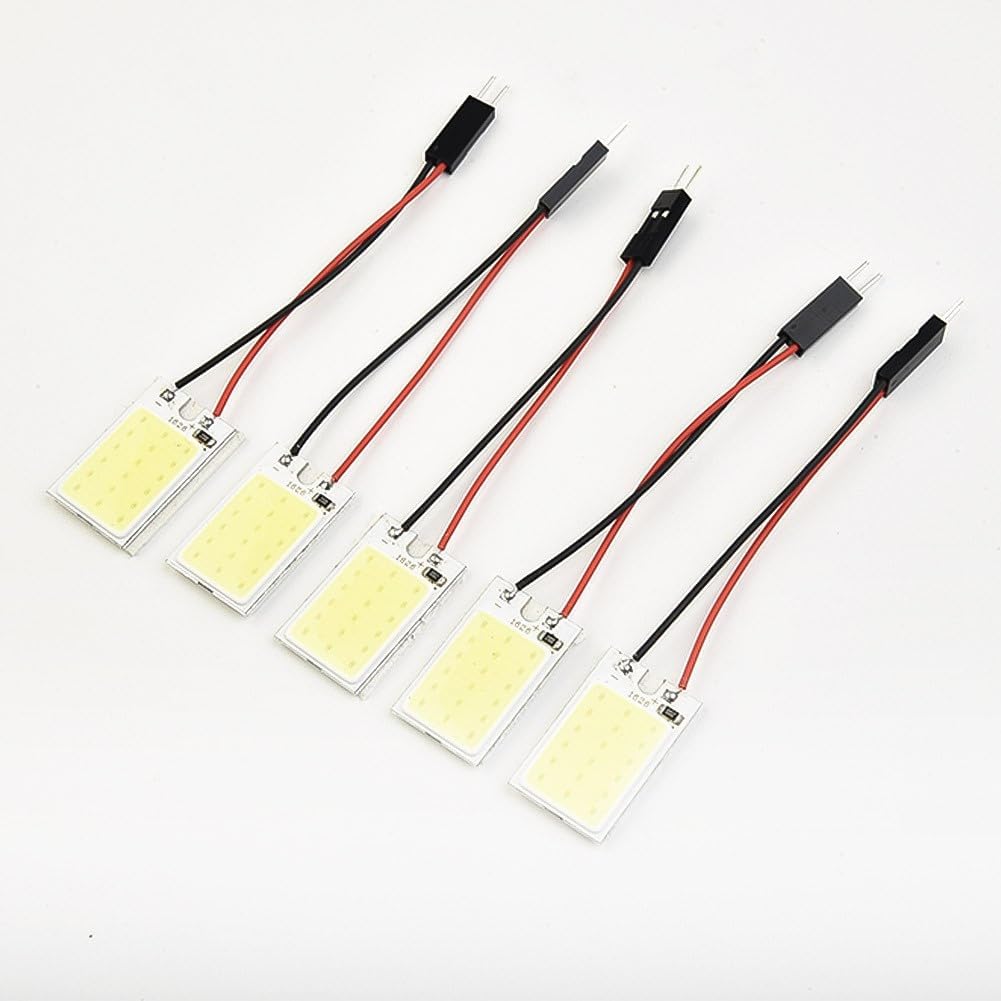 ya 13 9.15 baidi LED Panel Lights Replacement Parts Accessories 5pcs COB 18LED Car Useful