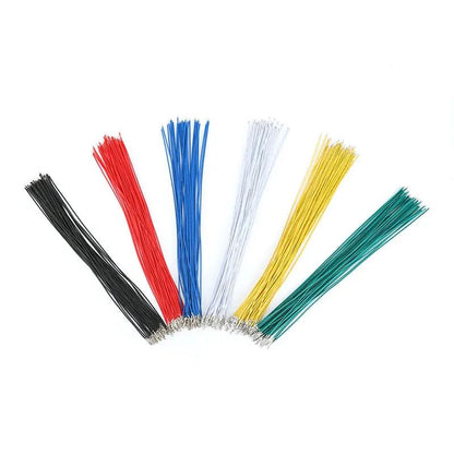 ya 16 10.20 baidi 10-Pack Dupont Single-Ended Spring Jumper Cable, 25cm, 1P, 2.54 Cable