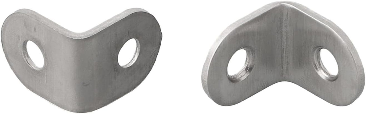 ya 26 10.21 baidi 10 Small Corner Braces Brackets Right Angle L Shape ZINC Plated Bracket