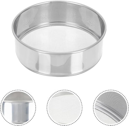 ya 14 9.20 baidi Beach Sand Sifter Manual Soil Strainer Stainless Steel Mesh S n Tool Sieve US-1