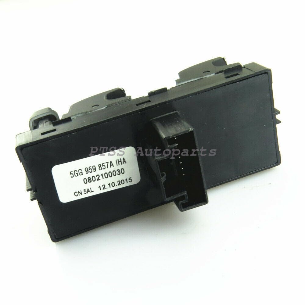 ya 9 10.24 5GG959857A Master Window Control Switch OE for VW P for Golf SPORTSVAN for Passat 1.4T