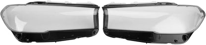 ya 4 8.10 LED Hat Headlight Lens Protective Cover Shell for BMW 5 Series G30 G38 2020-2022