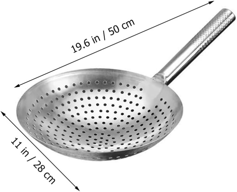 ya 14 9.20 baidi Thickened Frying Hot Pot Spatula Oil- Filter Spoon Food Basket Strainer for-2