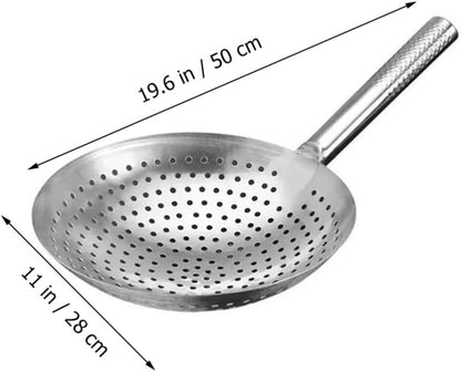 ya 14 9.20 baidi Thickened Frying Hot Pot Spatula Oil- Filter Spoon Food Basket Strainer for-2