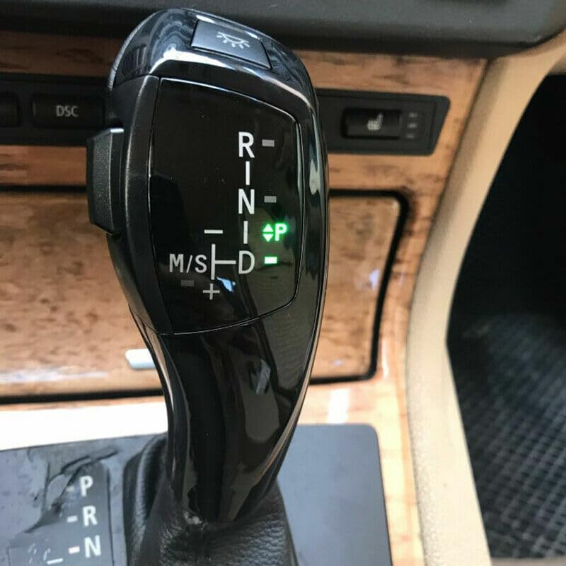 ya 4 8.24 baidi Automatic Gear Knob Black with LED Lighting for BMW 3 Series E90 E91 E92 E93
