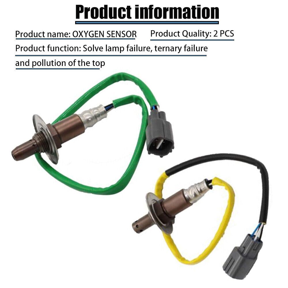 ya 12 10.8 baidi 2Pcs Upstream+Downstream Oxygen O2 Sensor for 2012-2014 for Subaru for Impreza 2.0L