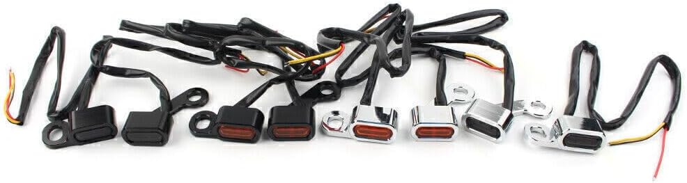 ya 11 9.14 zhengce For Harley Touring Electra Glide 2009-2017 Amber LED Turn Signal Indicator
