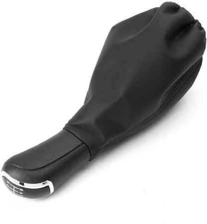 ya 4 8.14 for Mercedes-Benz C Class W203 S203 6 Speed Gear Shift Knob Leather Boot Leather
