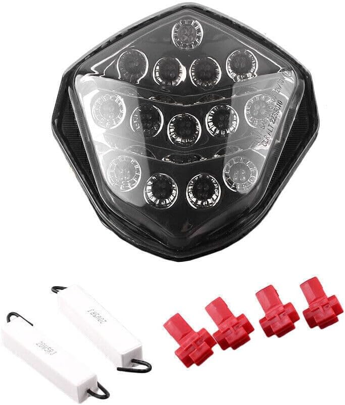 ya 10 9.16 zhengce Smoke Rear Tail Light Brake Lamp Turn Signal for Suzuki GSXR1000 2003-2004