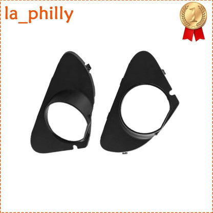 ya 5 8.10 For 645CI 650I 650Ci 645 Left + Right Front Bumper Fog Light Lamp Covers Frame