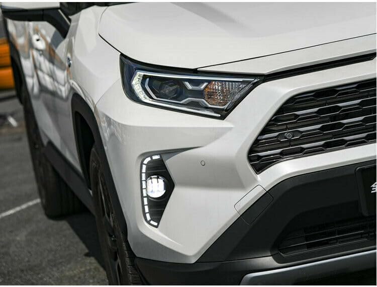 ya 2 8.15 Suitable for 2019-2021 for Toyota RAV4 sequential turn signal LED fog lights daytime operation