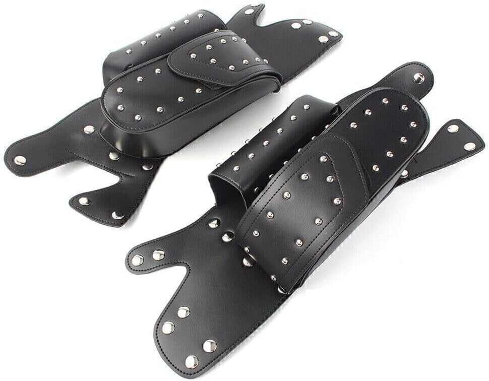 ya 11 9.14 baidi2X Engine Bar Saddlebag Guard Bag Water Bottle Holder for Harley Electra Glides