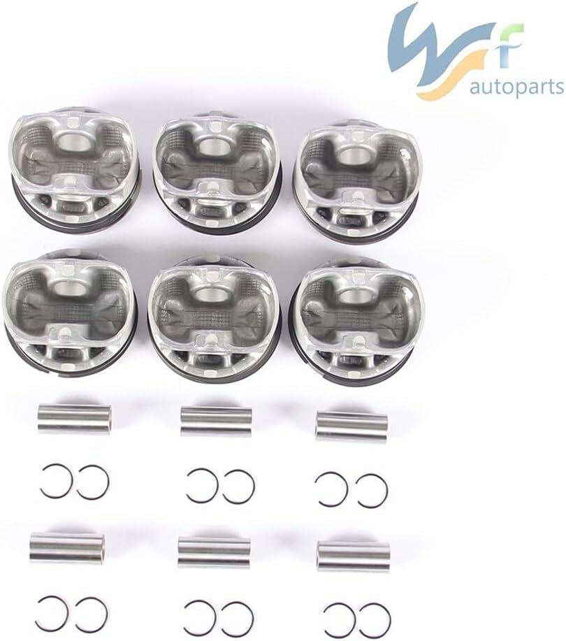 ya 4 8.24 baidi 2.5L Piston & Ring Kit ¦Õ 20mm Kit Fit for BMW 325i 525i X3 Z4 N52 2.5i 2.5si