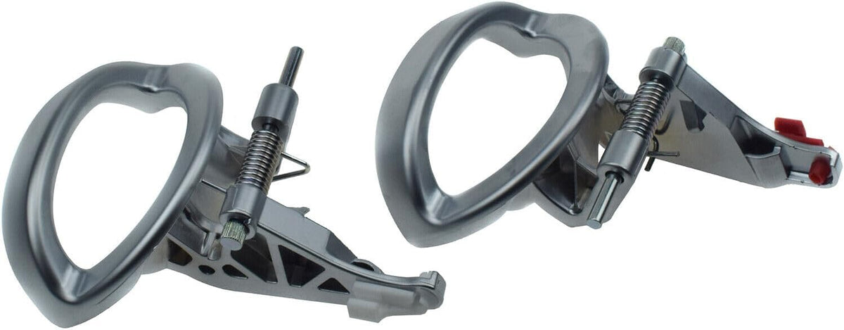 ya 9 10.24 Pair of Interior Door Handles LH and RH Chrome for 2007-2011 for Dodge Nitr