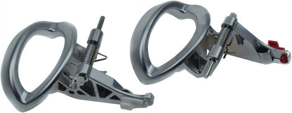 ya 9 10.24 Pair of Interior Door Handles LH and RH Chrome for 2007-2011 for Dodge Nitr