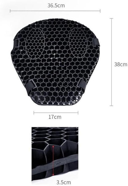 ya 28 10.13 zhengce Motorcycle 3D Mesh Comfort Honeycomb Gel for SEAT Cushion Cover