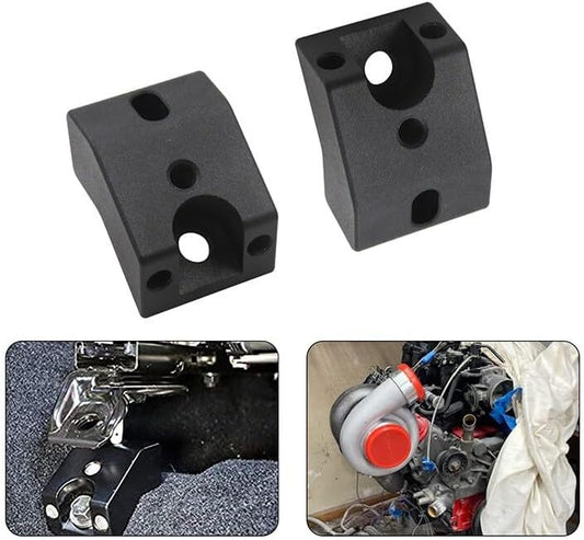ya 4 8.8.2 2x Front for SEAT 1-1/4 Riser for SEAT Spacing Jack Lift Kit Fits 05 for Toyota Tacoma Blk