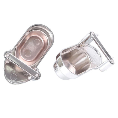 ya 6 8.24 baidi for Harley Sportster 1200 883 2005-2014 Chrome Rear Axle Cover Nut Bolt Caps Set