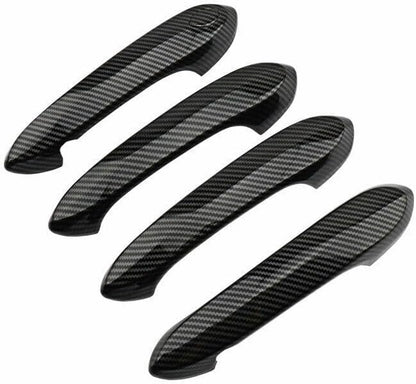 ya 5 8.10 for BMW 3-Series G20 2019-23 Carbon Fiber Exterior Side Door Handle Cover Trims