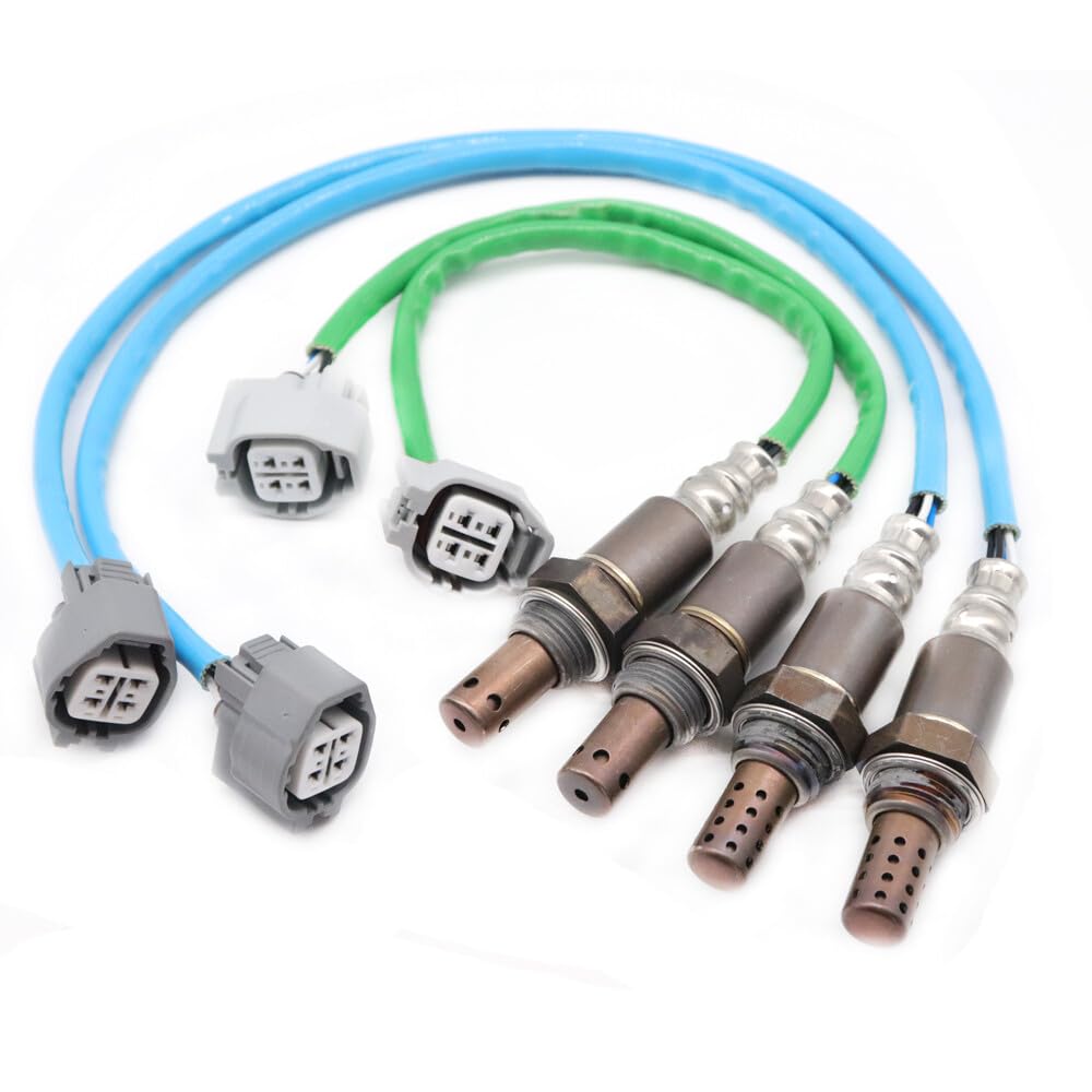 ya 4 8.8 4pcs Up+Downstream O2 Sensor for Jaguar XJR XJ8 Vanden Plas 2005-2007 4.2L