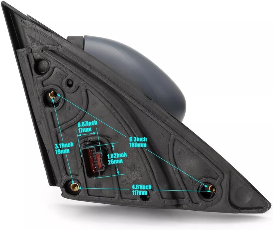 ya 11 9.14 baidifor Ford Escape 2.5L 1.5L 2020-2023 Left Driver Side Mirror 7-pin LJ6Z-17683-DA-