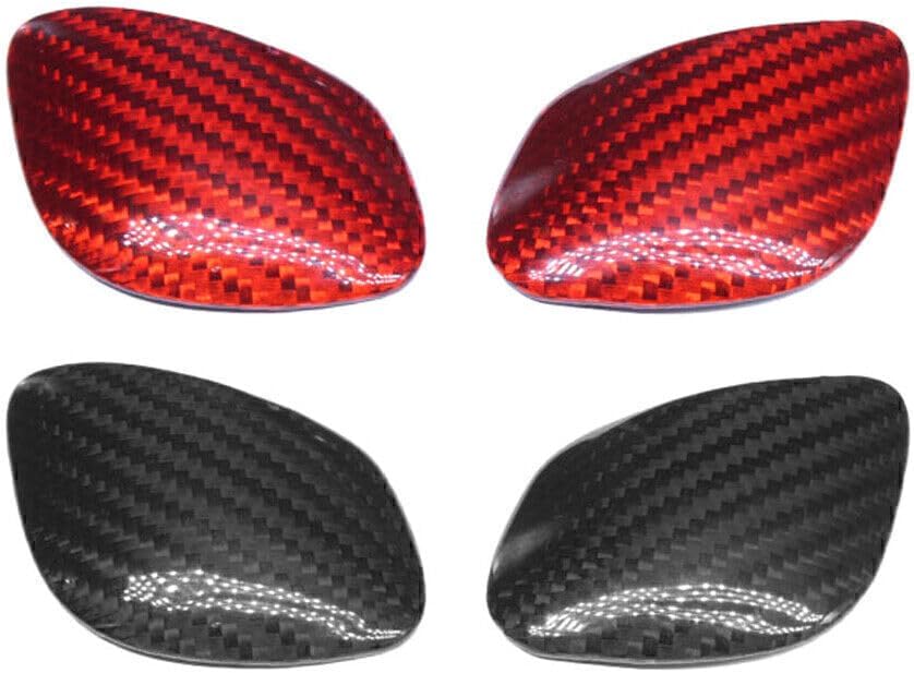 ya 4 8.14 for VW for VW for Golf MK7 CC Carbon Fiber Car Shift Knob Badge Emblem Cover