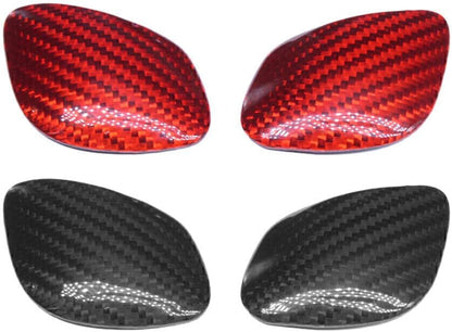 ya 4 8.14 for VW for VW for Golf MK7 CC Carbon Fiber Car Shift Knob Badge Emblem Cover