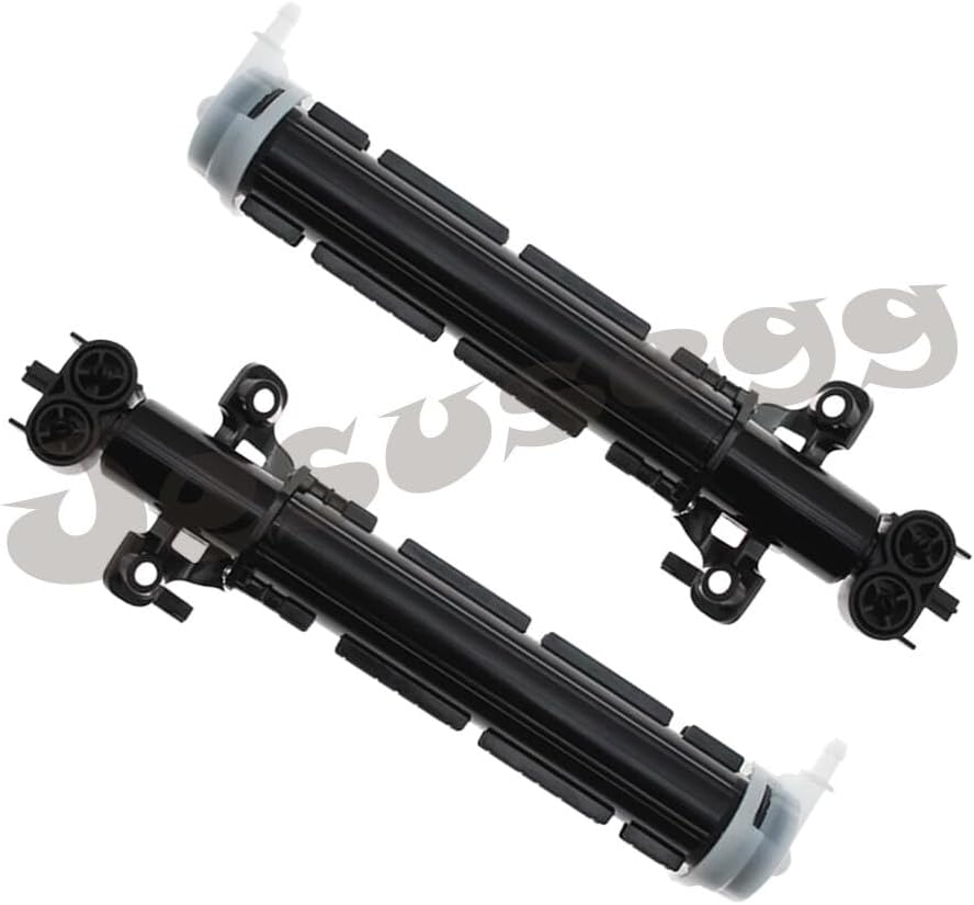 ya 9 10.24 2pcs Washer Fluid Jet- Headlight Cleaning 31391838 for Volvo S60 Mk2 Black RH+LH