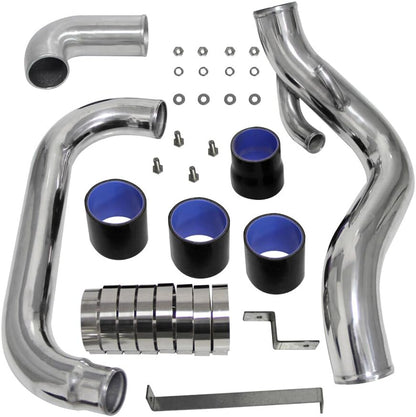 ya 4 8.14 Intercooler Piping Kit for Nissan Silvia S14 S15 200SX 240SX SR20DET 93-02 Black